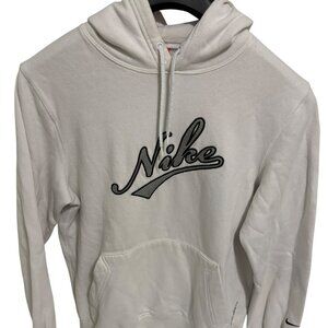 NIKE The Athletic Dept Center Swoosh Logo Sweatshirt Pullover Hoodie Size Medium